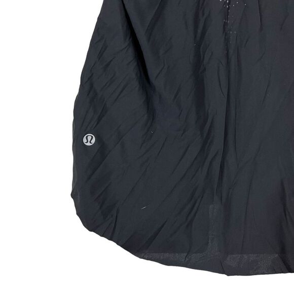 LULULEMON ATHLETICA White Black Racerback Tank Top Shirt Striped Perforated XS - Picture 4 of 16